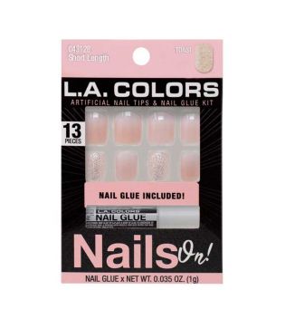 L.A Colors - Faux Ongles Nails On! - Toast