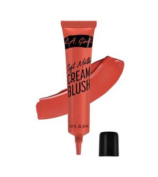 L.A. Girl - Crème Blush & Lip Stain Soft Matte - GBL445: Hot shot