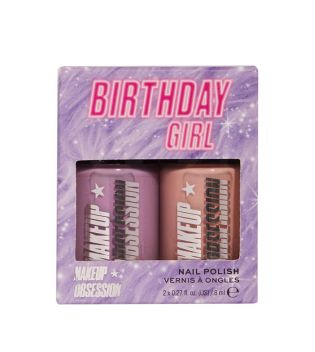 Makeup Obsession - Duo de vernis à ongles - Birthday Girl