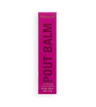 Revolution - Baume à lèvres Pout Balm - Fuchsia shine