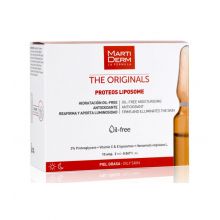 MartiDerm - *The Originals* - Ampoules hydratantes, antioxydantes et raffermissantes Proteos Liposome - 10 unités