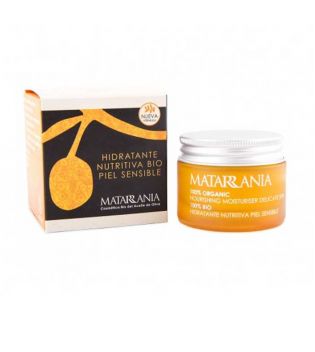 Matarrania - Crème visage hydratante 100% bio nourrissante - Peaux sensibles