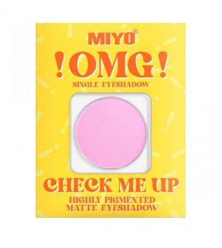 Miyo - *OMG!* - Fard à paupières mat Check Me Up - 06: Cotton Candy
