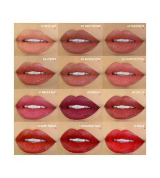Moira - Rouge à lèvres Signature - 11: Burgundy Noir