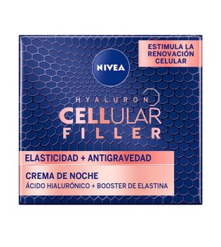 Nivea - Crème de nuit élasticité et antigravité Hyaluron Cellular Filler