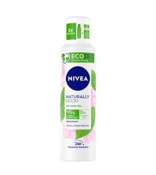 Nivea - *Naturally Good* - Déodorant Spray Thé Vert Bio