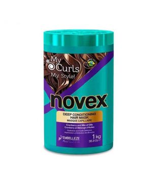 Novex - *My Curl My Style*- Masque capillaire revitalisant 1 kg - Cheveux bouclés