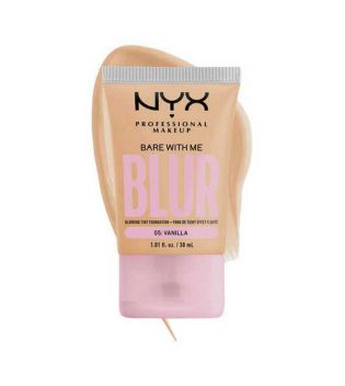 Nyx Professional Makeup - Fond de teint flouteur Bare With Me Blur Skin Tint - 05: Vainilla