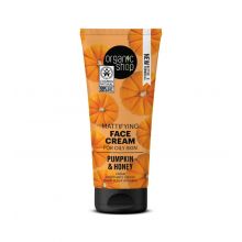 Organic Shop - Crème visage matifiante pour peaux grasses - Potiron et Miel