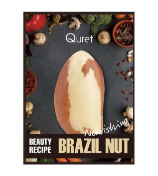 Quret - Masque Beauty Recipe - Noix du Brésil