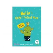 Quret - Masque facial Hello Friends - Cactus