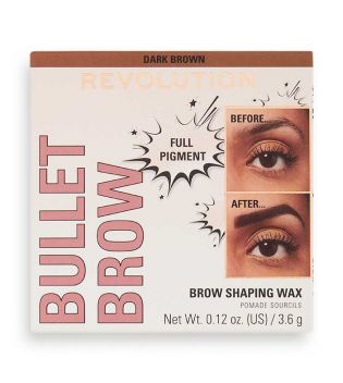 Revolution - Cire à sourcils Bullet Brow - Ash Brown