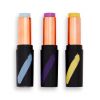 Revolution - *Creator* - Bâtons de maquillage artistique Fast Base Paint Sticks - Bleu clair, violet et jaune