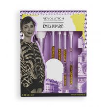 Revolution - *Emily In Paris* - Coffret de pinceaux Tres Chic