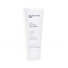 Revolution Man - Masque anti-imperfections 2 en 1 Blemesh Clay Mask