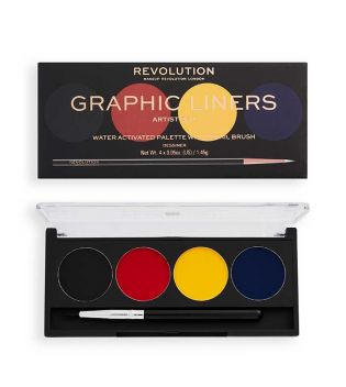 Revolution - Liner Palette Water Activated Graphic Liners - Artist Ego