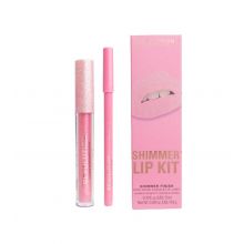 Revolution - *Ultimate Lights* - Kit lèvres Shimmer Finish - Pink Lights