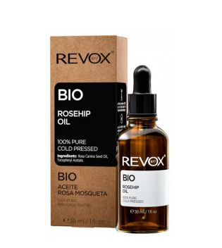 Revox - Huile de rose musquée 100% pure pressée à froid Bio