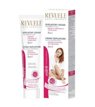 Revuele - Crème dépilatoire pour peaux sensibles 8 en 1