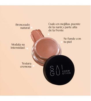 Saigu Cosmetics - Crème bronzante - Greta