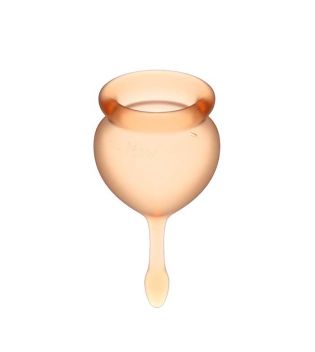 Satisfyer - Kit Coupe Menstruelle Feel Good (15 + 20 ml) - Orange