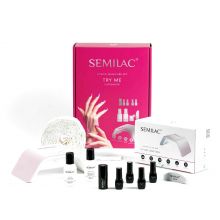 Semilac - Kit de manucure semi-permanent Try Me Customized