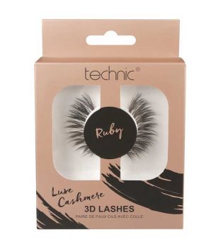 Technic Cosmetics - Faux cils 3D Luxe Cashmere - Ruby