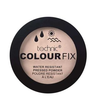 Technic Cosmetics - Poudres compactes Colour Fix Water Resistant - Blanched Almond