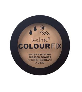 Technic Cosmetics - Poudres compactes Colour Fix Water Resistant - Hazelnut