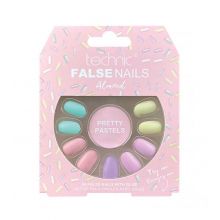 Technic Cosmetics - Faux ongles False Nails Almond - Pretty Pastels