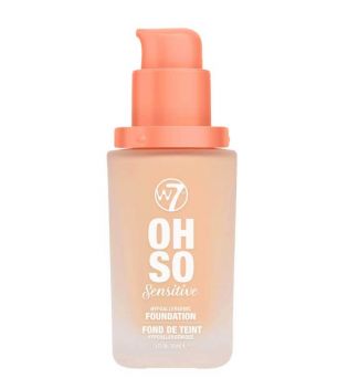 W7 - *Oh So Sensitive* - Base de maquillage hypoallergénique - Early Tan