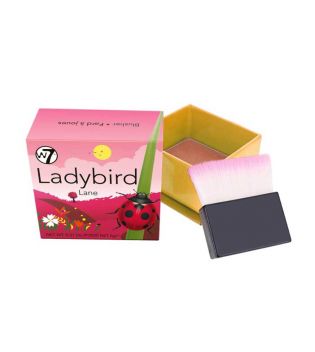 W7 - Fard à joues en poudre The Boxed Blusher - Ladybird lane