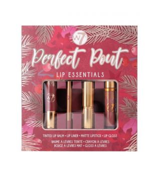 W7 - Coffret de maquillage Perfect Pout Lip Essentials