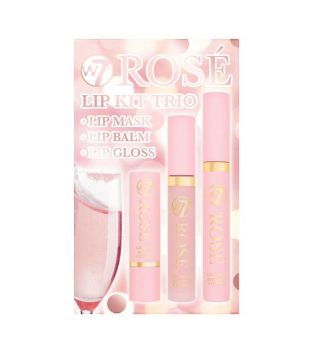 W7- Ensemble lèvres Rosé