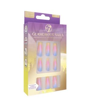 W7 - Faux Ongles Glamorous Nails - Candy Gloss