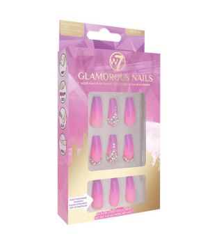 W7 - Faux ongles Glamorous Nails - Get Glam