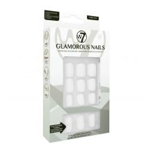 W7 - Faux ongles Glamorous Nails - White Lily
