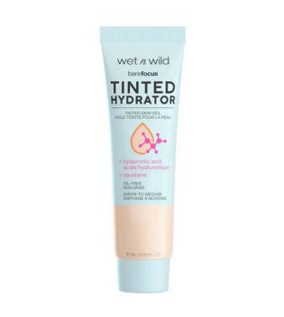 Wet N Wild - Base de maquillage Bare Focus Tinted Hydrator - Light Medium