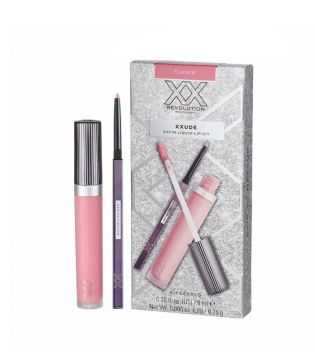 XX Revolution - Ensemble pour les lèvres Xxude Liquid Lip Kit - Flicker