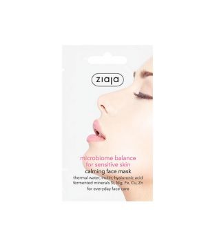 Ziaja - Masque facial microbiome - Apaisant pour les peaux sensibles